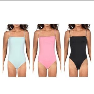 Flattering Bikini Lab Slimming Adjustable One Piece Swimsuits in XXL 3 Colors